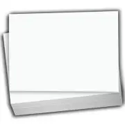 White Cardstock Thick Paper - Blank Index Flash Note & Post Cards - Greeting ...
