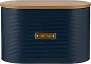 Typhoon Bread Bin, 10.5 Liter Capacity, Navy