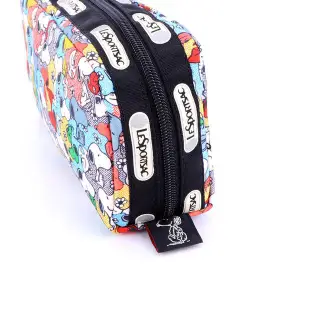 Lesportsac x snoopy 彩色史努比 6511 化妝包 收納包 經典款 限量