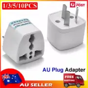 US UK EU Universal to AU Australia AC Power Adapter Plug Travel Wall Converter