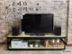 【空間特工】烤漆黑電視架(6x1.5x1.5尺) 展示架 收納架 陳列架 茶几 視聽櫃 TVB6 (7.1折)