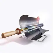 Solar Energy Grill, Portable Stainless Steel Oven Energy Saving Environmental Protection, for Outdoor Camping Trip Fishing