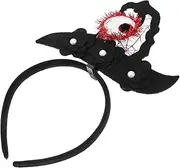 [ifundom] Halloween Witch Hat Headband Eyeball Hair Band Headwear Accessory Perfect for Parties Witch Headgear