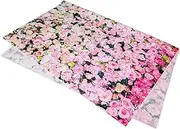 Holibanna Photography Prop Background Cloth Floral Wall Pattern Photo Backdrop Soft Resilient Wedding Birthday Easy Assembly
