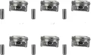 1set M272 M273 92.9mm Φ22mm Piston & Ring 2720308917 2720309717 Compatible With Mercedes Benz CLK350 CLS350 C350 E350 GL450 3.5L V6 4.7L V8