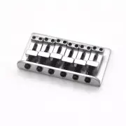 KD By AxLabs Hardtail Bridge - 3-Screw Mount, String-Through-Top - Satin Chrome