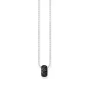 Buy Necklace with ring pendant and black zirconia by Thomas Sabo online - THOMAS SABO Australia