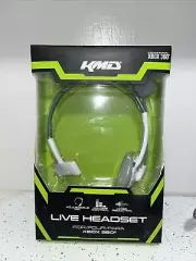 ✅ Live Wired Headset for Xbox 360 KMD, ‼️SEE PICTURES ‼️ New, Sealed. A7