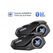 Motorcycle Intercom Helmets Bluetooth Headsets Handsfree Communicator FM Radio