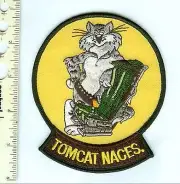 Military Patch USN Offical F-14 Tomcat NACES