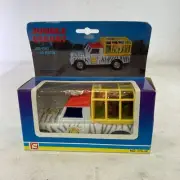 Vintage Corgi Toys Land Rover Pickup Truck Lions of Longleat Zebra Stripe