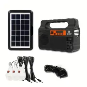 NNETM Portable Solar Searchlight: Outdoor Camping LED Light with Energy Storage