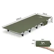 Ultralight Folding Tent Camping Cot Bed Portable Compact Sleep Carry Bag Green