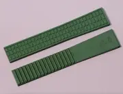GENUINE PATEK PHILIPPE AQUANAUT Watch Rubber Strap Green 19mm Clasp