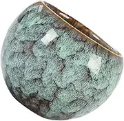 CHICAMPERA Ceramic Tea Cup Unique Glaze Finish Elegant Tea Storage Container for Home and Entertaining Practical for Daily Use