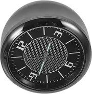 CHILDWEET Glow The Dark Mini Clock for Car Automotive Dashboard Quartz Clock Stylish Car Interior Decoration Auto Clock for Vehicle Ornaments