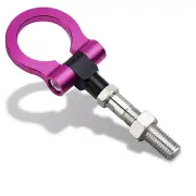 Heavy Duty Sports Purple Folding Ring Racing Tow Hook for Nissan GT-R 2009-up