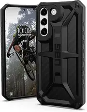 UAG Monarch Series Phone Case for Samsung GS22, Carbon Fiber