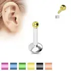 Piercing Ear Labret Micro Ball Titanium