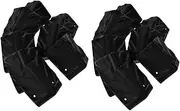 Abaodam 20pcs Speaker Cabinet Corner Guards Durable Plastic Edge Protectors for Audio Equipment Simple Installation Damage Resistance for Stage Speakers and Cabinets Black