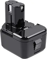 [Tecmana] 12 V 4.0 Ah Battery Compatible with Hitachi EB1212S EB1214L EB1214S EB1220BL EB1220HS EB1222HL EB1226HL EB1230HL BCC1212