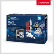 65pc CubicFun Space Mission 3D Puzzle Kids/Children Interactive Building Toy 5y+