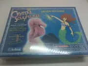 Crystal Sculptures Kristal Sea Horse 1999 Vintage RARE Brand New