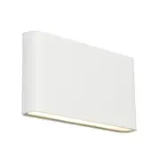 Napa Up / Down Exterior LED Wall Light White TRI Colour - NAPA2EWHT
