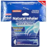 SIGNAL Nasal Inhaler Quick Action Relief Refreshing Vapors (Pack Of 24)