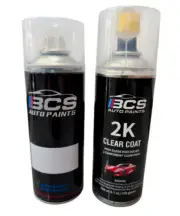 BMW - 2K TOUCH UP PAINT SPRAY KIT BASE COLOUR & 2K CLEAR ALL COLOURS