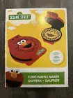 Sesame Street Elmo Waffle Maker Face Round Red Non-Stick