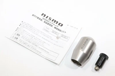 Genuine NISMO GT Shift Knob Titanium Skyline R33 R34 Stagea Silvia 5MT/6MT M10