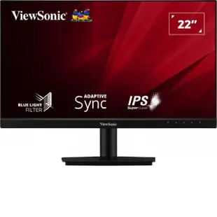 【ViewSonic 優派】VA2209-MH 22型 IPS 75Hz 護眼電腦螢幕(內建喇叭/4ms)