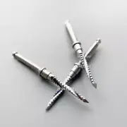 5Pcs Dental Lindeman Bur Cross Drill Bone Vetical Level Shaping Drills Lindemann