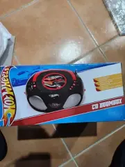 Hot Wheels Portable CD Player/Boombox with AM/FM