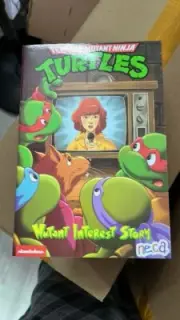 NECA TMNT Mutant Interest Story Cartoon Ultimate April O'Neil 7” Action Figure