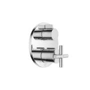 Dornbracht TARA Concealed thermostat w. two function volume control Chrome 36426