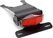 Motorcycle Fender Eliminator License Plate Holder Bracket Rear Tail Tidy Motorbike Accessories with LED Signals Lights Mount Kit Compatible with CRF250L M Rally 2013 2014 2015 2016(red)