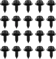 Car Fender Liner Screw Bolt, Automotive Bumper Mud Flaps Wheel Wells Screws Bolts 90159-60498 Compatible with Tacoma, Tundra, Highlander, RAV4, Prius, ES300h, GS350 (20)