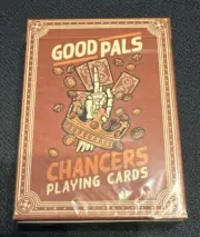 Chancers Playing Cards V2 Burgundy Standard by Good Pals - The Card Inn