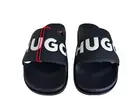 Designer Hugo Boss Match_it_Slid_rblg Dark Blue Slide Sandals Men US 11 EU 44