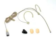 Omnidirectional Double Earhook Headset Microphone Mic fits Audio Technica