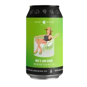 Rocky Ridge Mel's Gin Sour Melon Mint Sour Ale 375ml Can