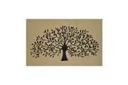 Solemate Jute L B Natural Tree 50x 80cm Stylish Outdoor Entrance Doormat