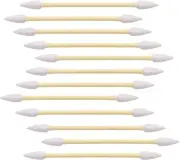 1200pcs Precision Tip Cotton Swabs for Makeup, Bamboo Sticks 12 Pack (1200)