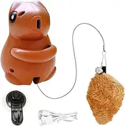 Cat Toy Squirrel, Rechargeable Plush Toy, Interactive Moving Pet Teaser, Eco-Friendly Pet Supplies Hangable Hanger for Indoor Play, Boredom Relief, 4.13x2.76 inches