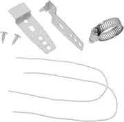 DOITOOL Dishwasher Stand Dishwasher Mounting Bracket with Screws Mounting Hardware Dishwasher Bracket Kitchen Utensil Organizer for Drawers Kitchenware Filler Panel Dishwasher Silver Metal