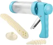 KICHOUSE Cake Decorating Press Set Cookie Press Maker for Easy Baking Decorating for Cookies Cakes Pastries Easy to Clean Use Versatile Baking Tool Set