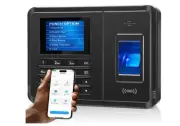 App-Based Time Clock for Small Business – Employee Fingerprint Attendance, No Mo