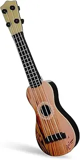 CLISPEED Ukulele Miniature Musical Instrument for Early Education Random Style Safe Fun and Great for Photo Prop Home Decoration